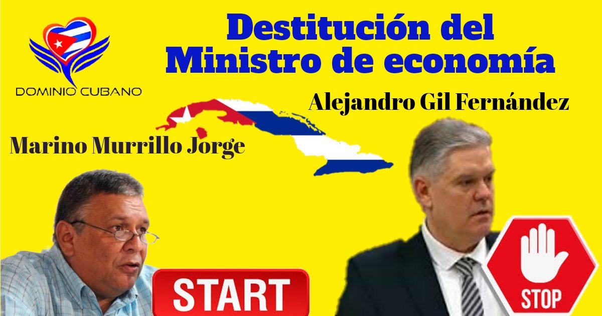 Licenziamento del Ministro dell'Economia di Cuba
